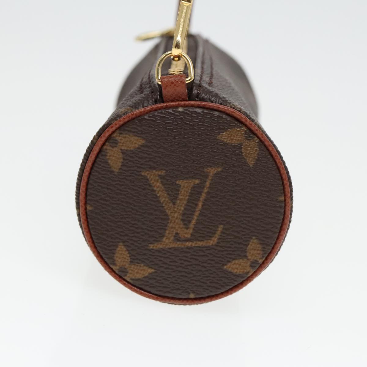 LOUIS VUITTON Monogram Papillon Pouch LV Auth 93147