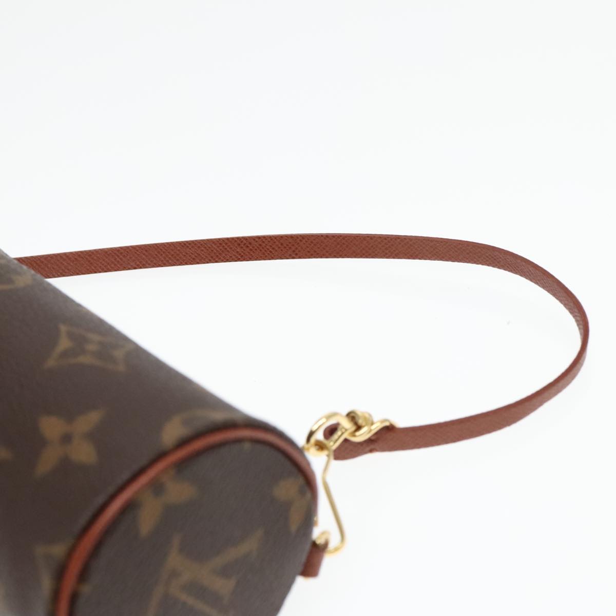 LOUIS VUITTON Monogram Papillon Pouch LV Auth 93147