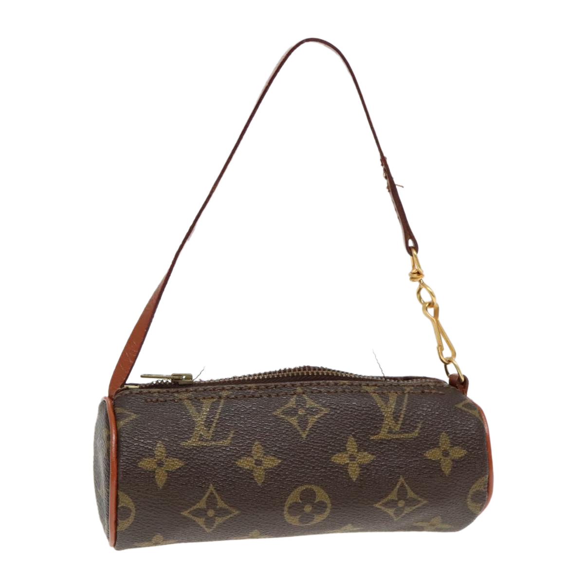 LOUIS VUITTON Monogram Papillon Pouch Vintage LV Auth 93148