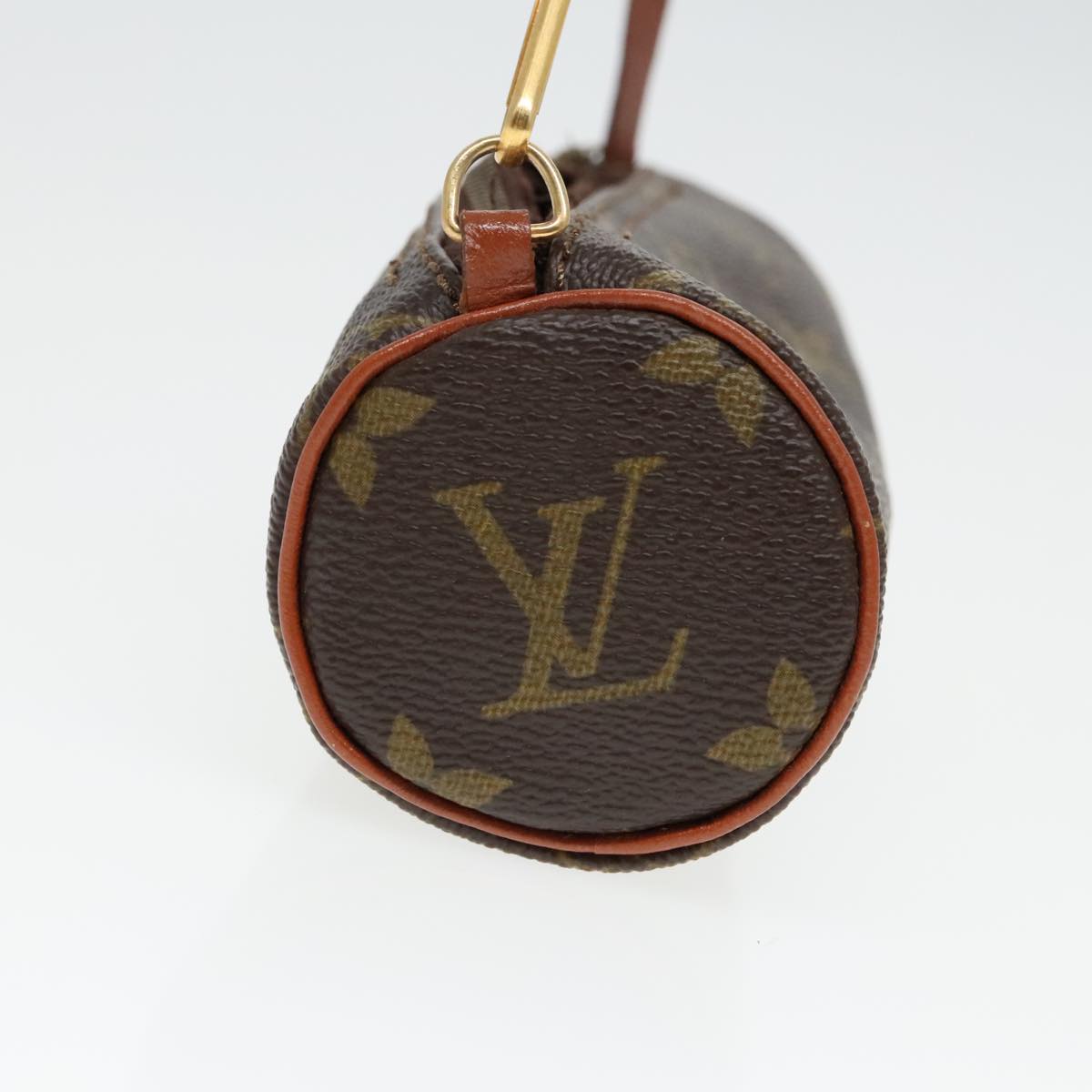 LOUIS VUITTON Monogram Papillon Pouch Vintage LV Auth 93148