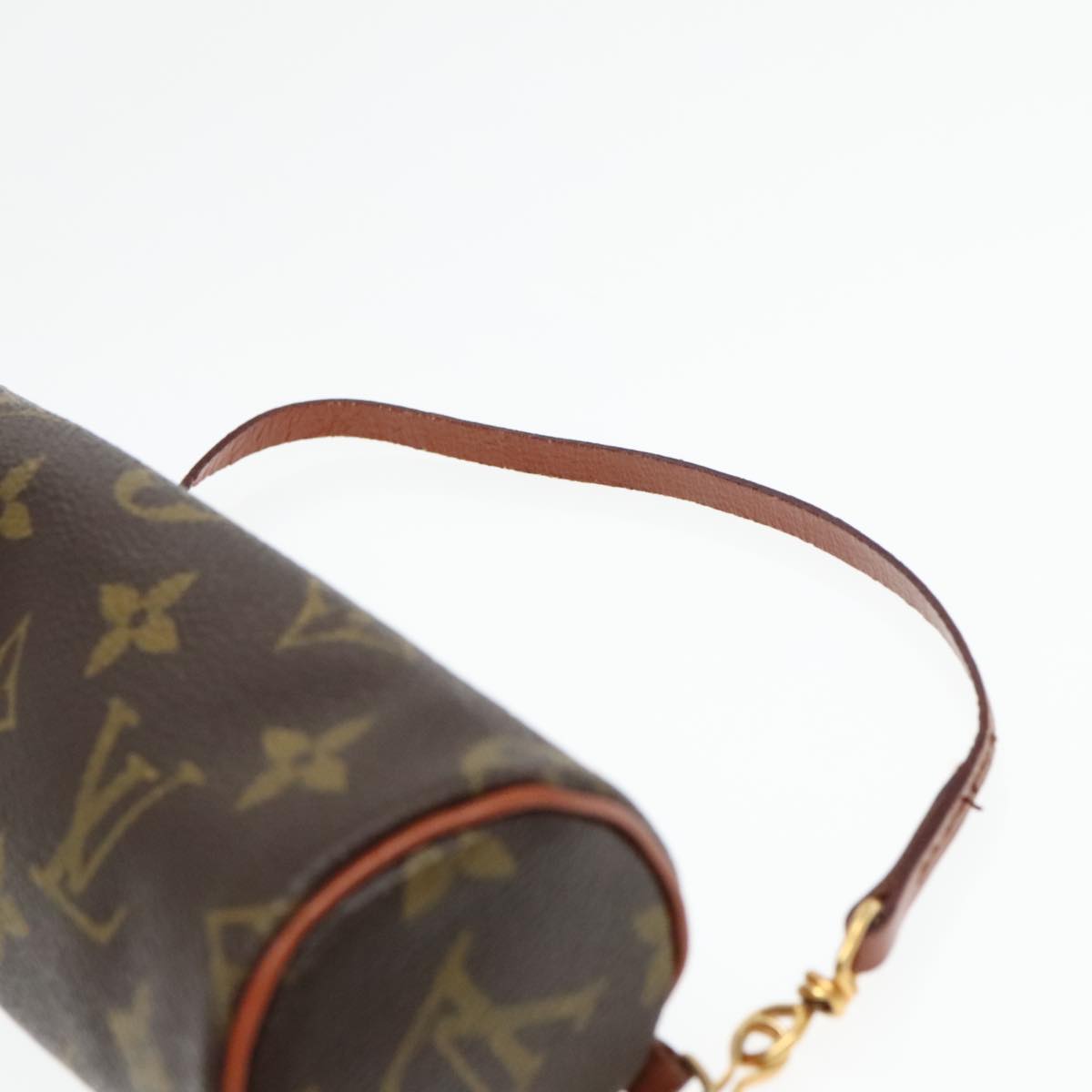 LOUIS VUITTON Monogram Papillon Pouch Vintage LV Auth 93148