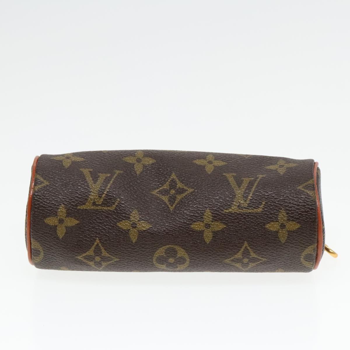 LOUIS VUITTON Monogram Papillon Pouch Vintage LV Auth 93148