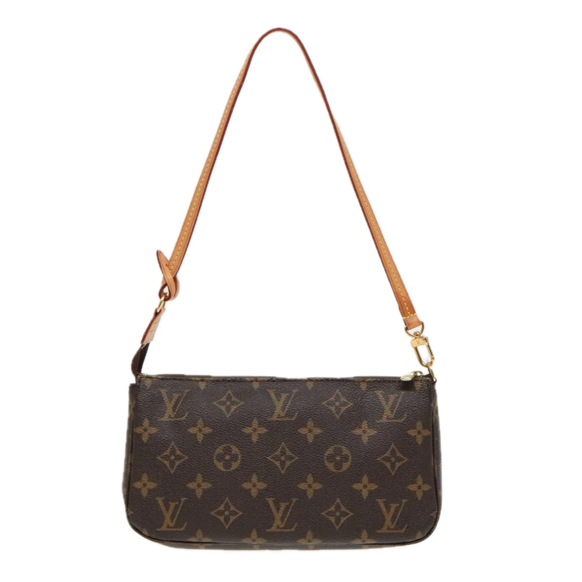 LOUIS VUITTON Monogram Pochette Accessoires Pouch M51980 LV Auth 93149A