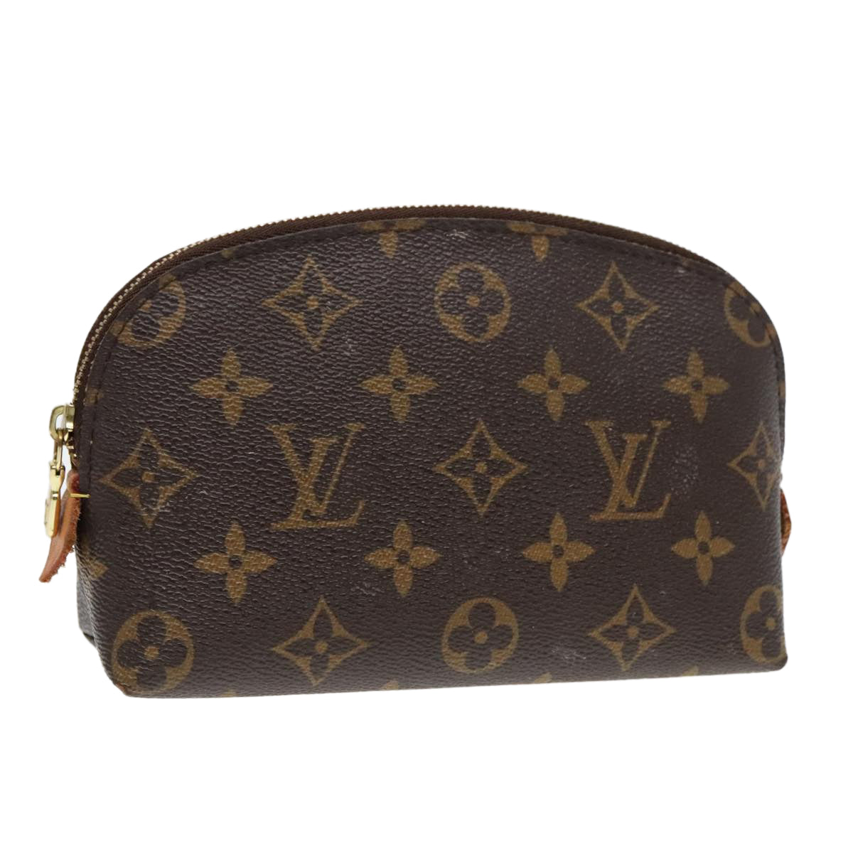 LOUIS VUITTON Monogram Pochette Cosmetic PM Cosmetic Pouch M47515 LV Auth 93155