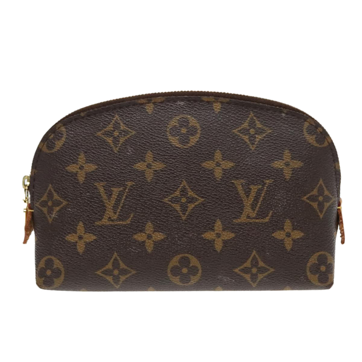 LOUIS VUITTON Monogram Pochette Cosmetic PM Cosmetic Pouch M47515 LV Auth 93155