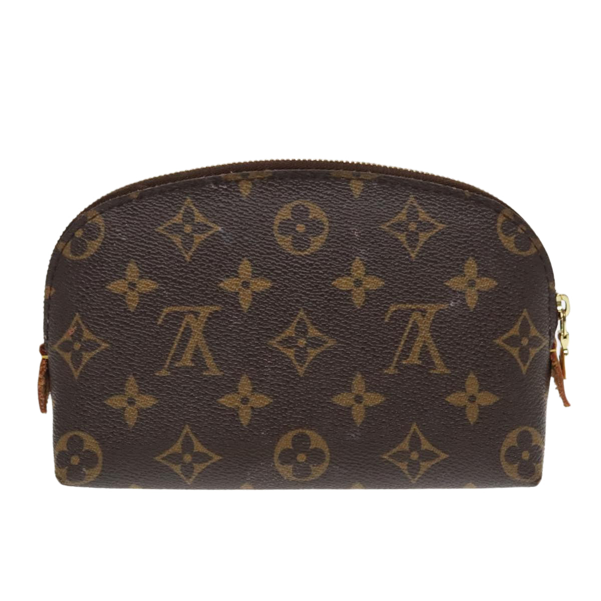 LOUIS VUITTON Monogram Pochette Cosmetic PM Cosmetic Pouch M47515 LV Auth 93155