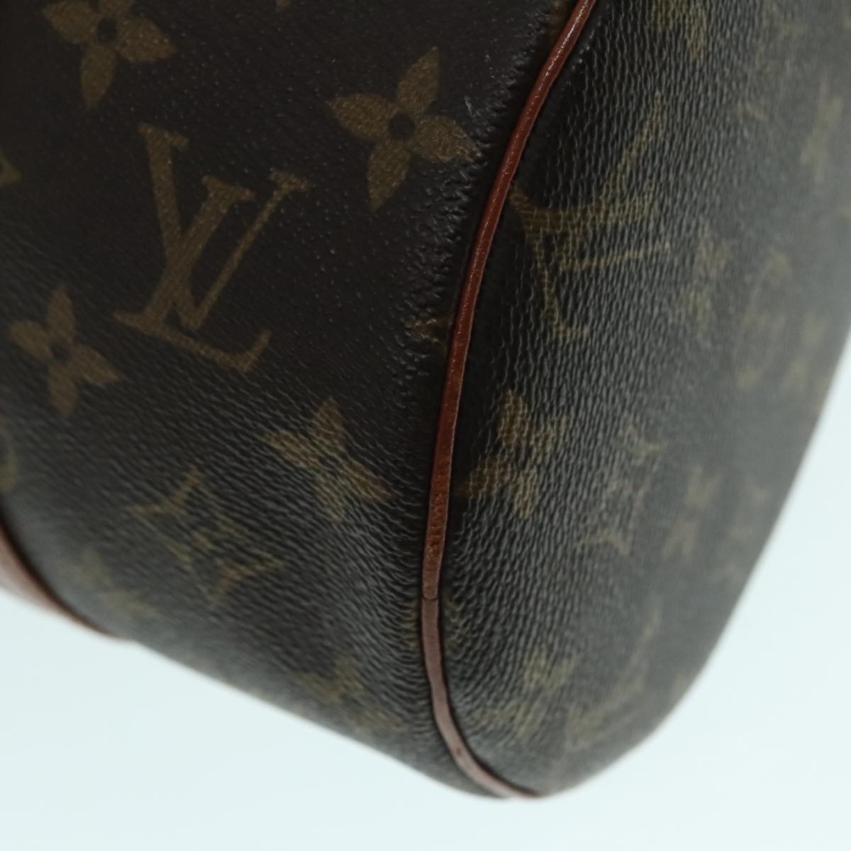 LOUIS VUITTON Monogram Papillon 30 Hand Bag M51385 LV Auth 93156