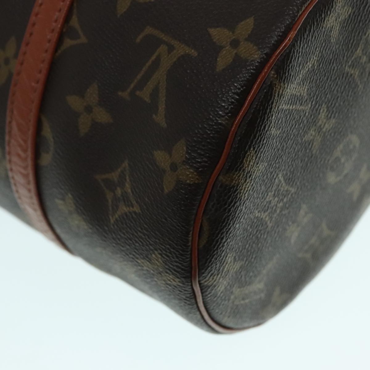 LOUIS VUITTON Monogram Papillon 30 Hand Bag M51385 LV Auth 93156