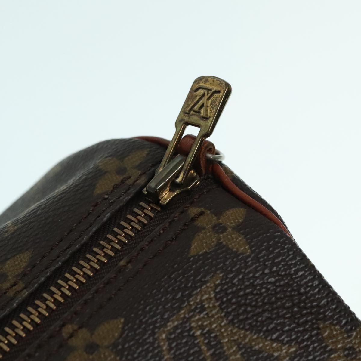 LOUIS VUITTON Monogram Papillon 30 Hand Bag M51385 LV Auth 93156