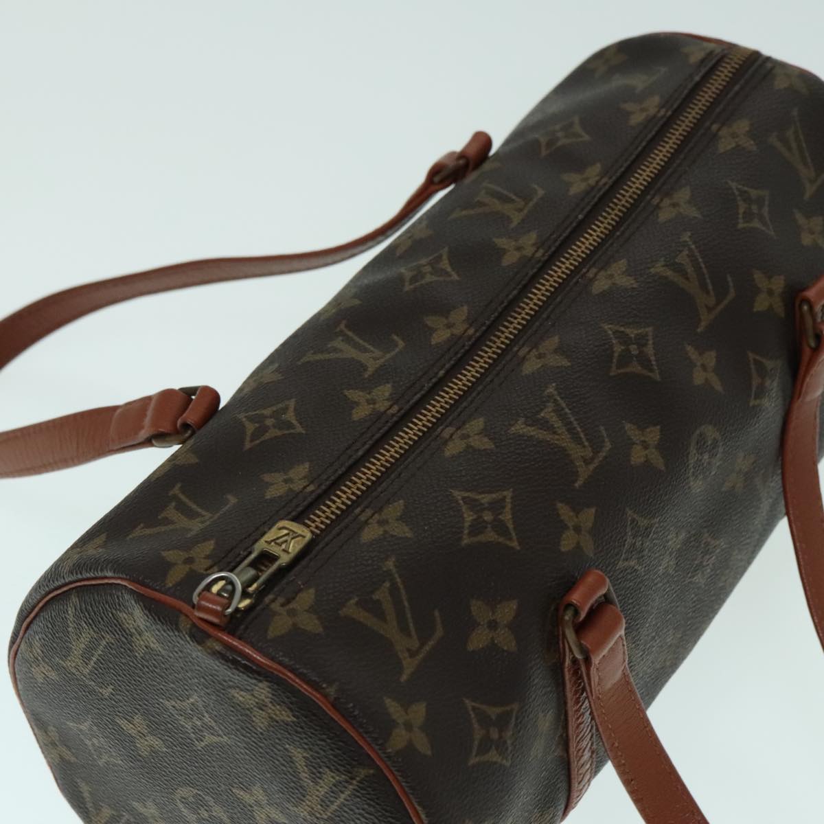 LOUIS VUITTON Monogram Papillon 30 Hand Bag M51385 LV Auth 93156