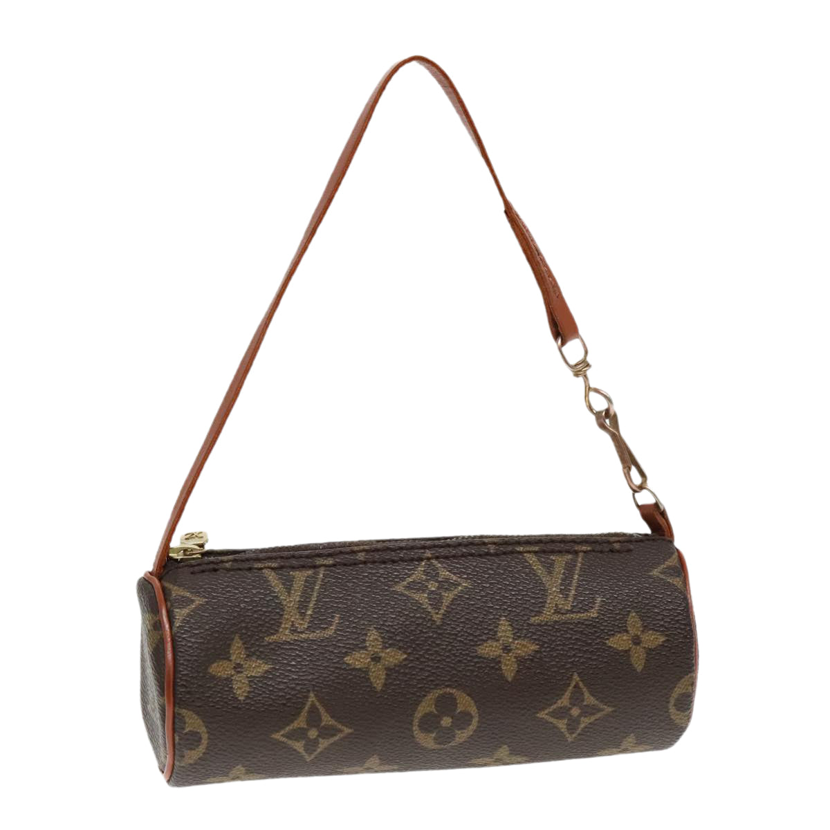 LOUIS VUITTON Monogram Papillon Pouch Vintage LV Auth 93157