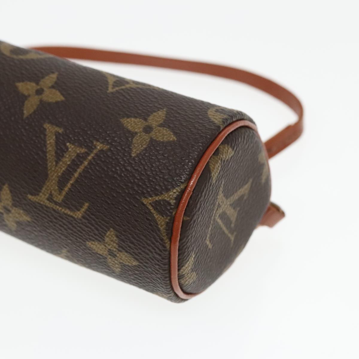 LOUIS VUITTON Monogram Papillon Pouch Vintage LV Auth 93157