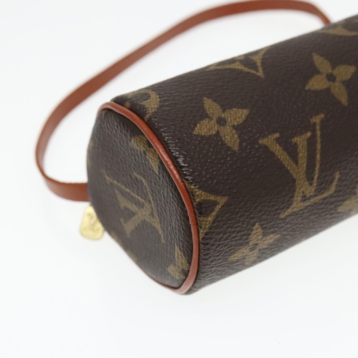 LOUIS VUITTON Monogram Papillon Pouch Vintage LV Auth 93157