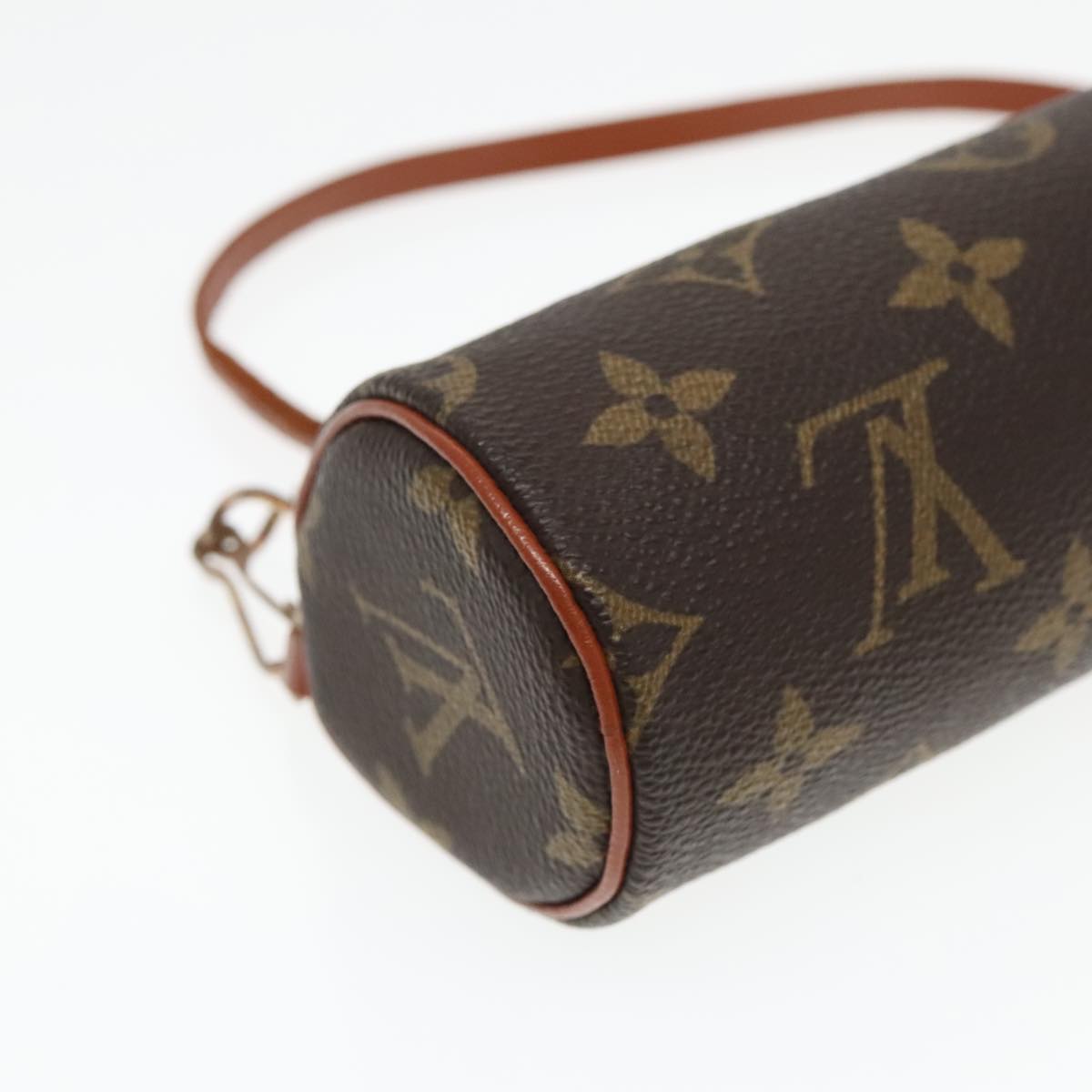 LOUIS VUITTON Monogram Papillon Pouch Vintage LV Auth 93157