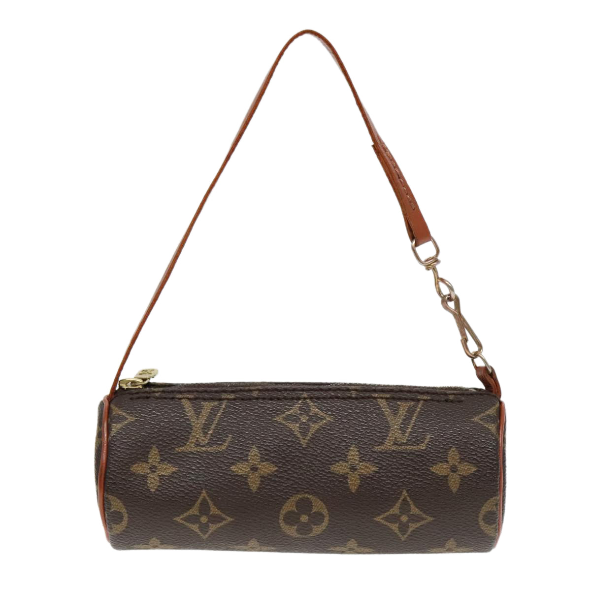 LOUIS VUITTON Monogram Papillon Pouch Vintage LV Auth 93157