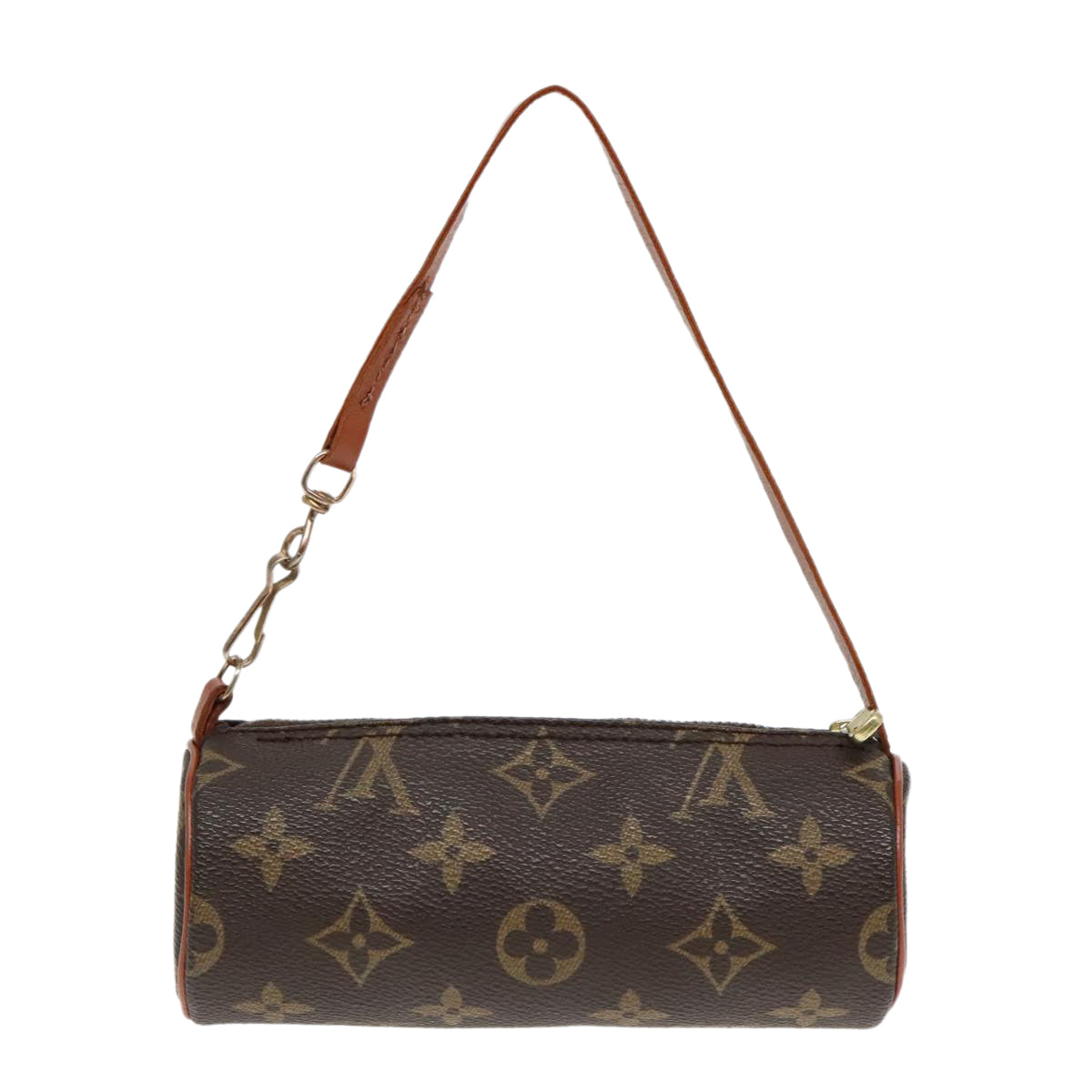 LOUIS VUITTON Monogram Papillon Pouch Vintage LV Auth 93157