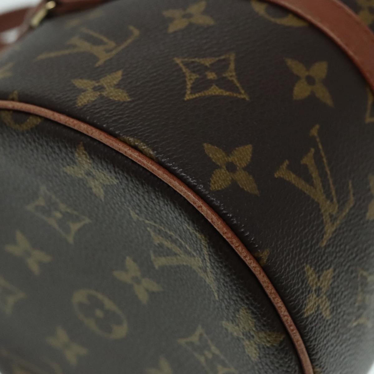 LOUIS VUITTON Monogram Papillon 30 Hand Bag M51385 LV Auth 93158