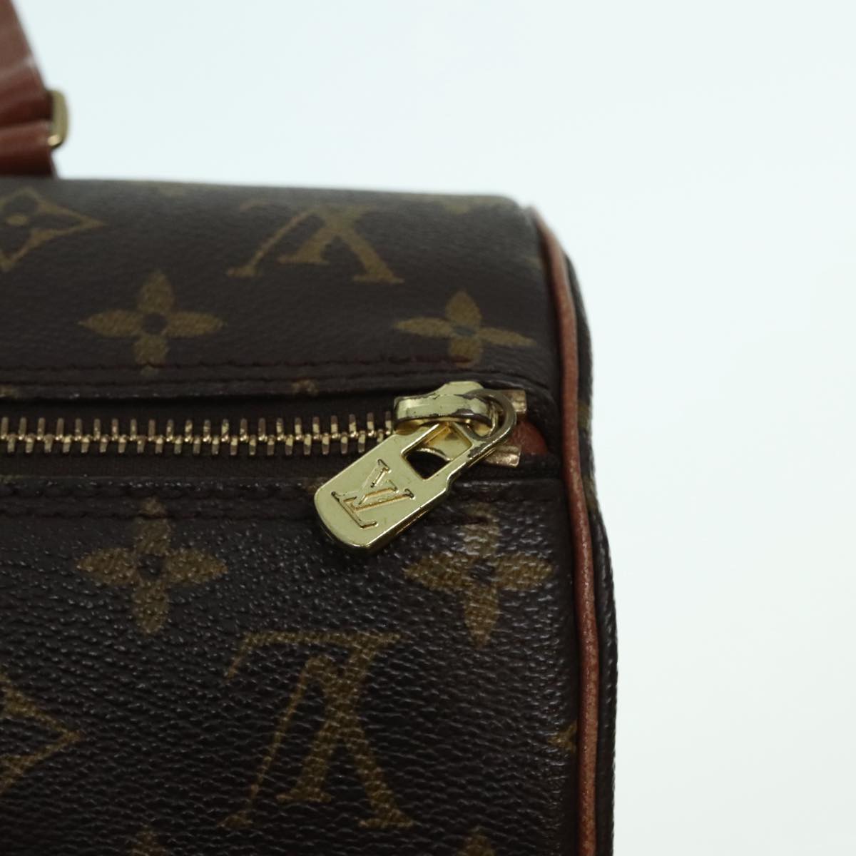 LOUIS VUITTON Monogram Papillon 30 Hand Bag M51385 LV Auth 93158