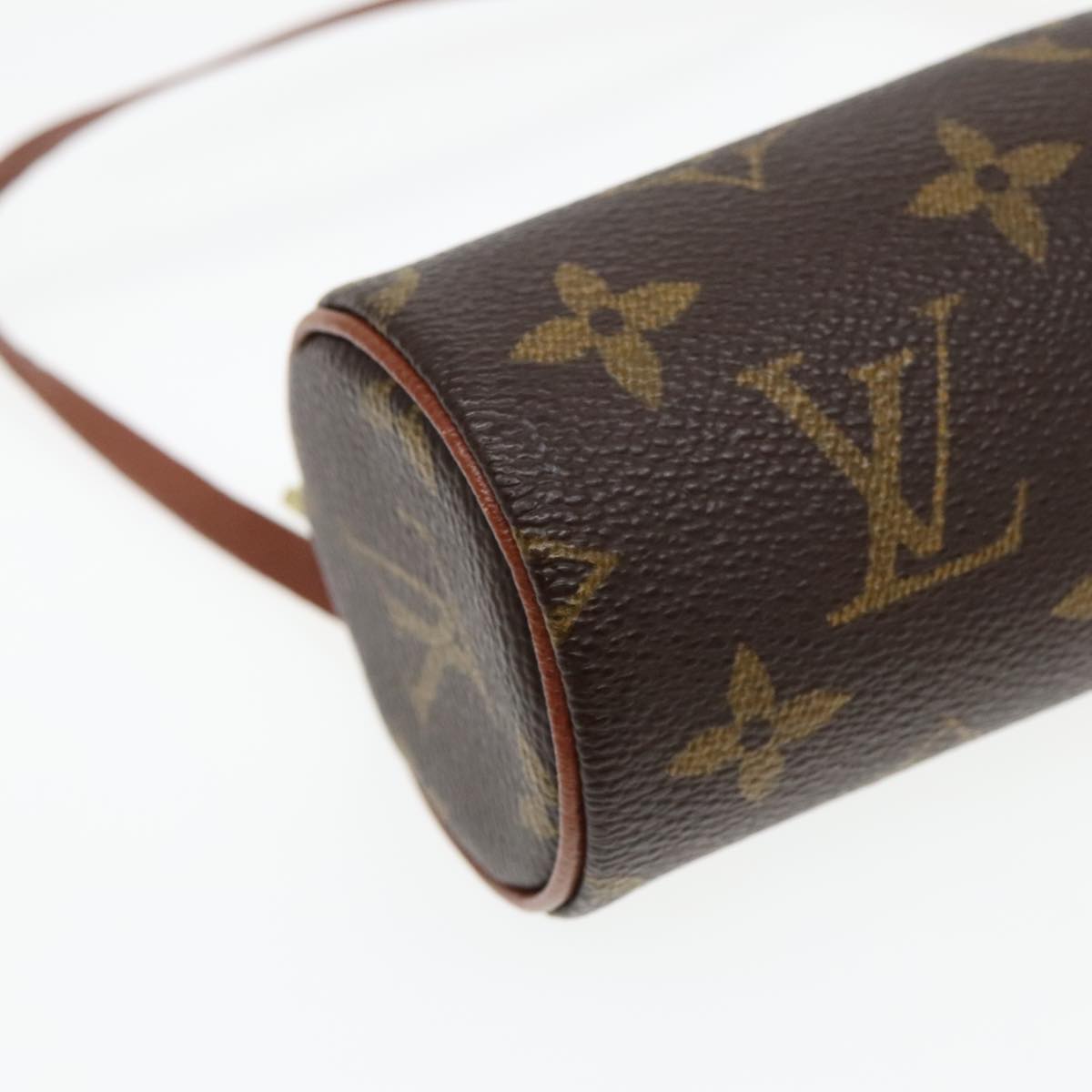 LOUIS VUITTON Monogram Papillon Pouch LV Auth 93159