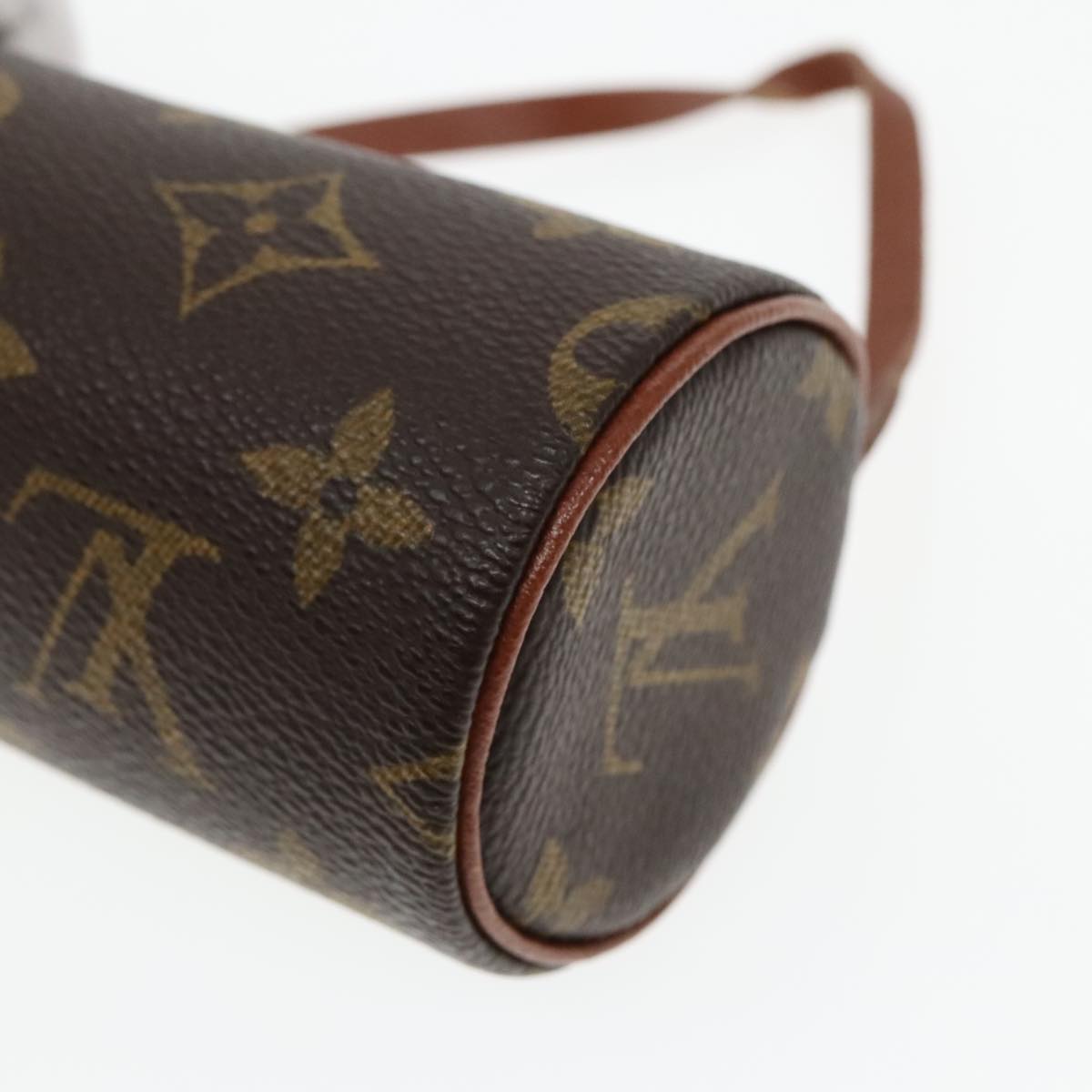 LOUIS VUITTON Monogram Papillon Pouch LV Auth 93159