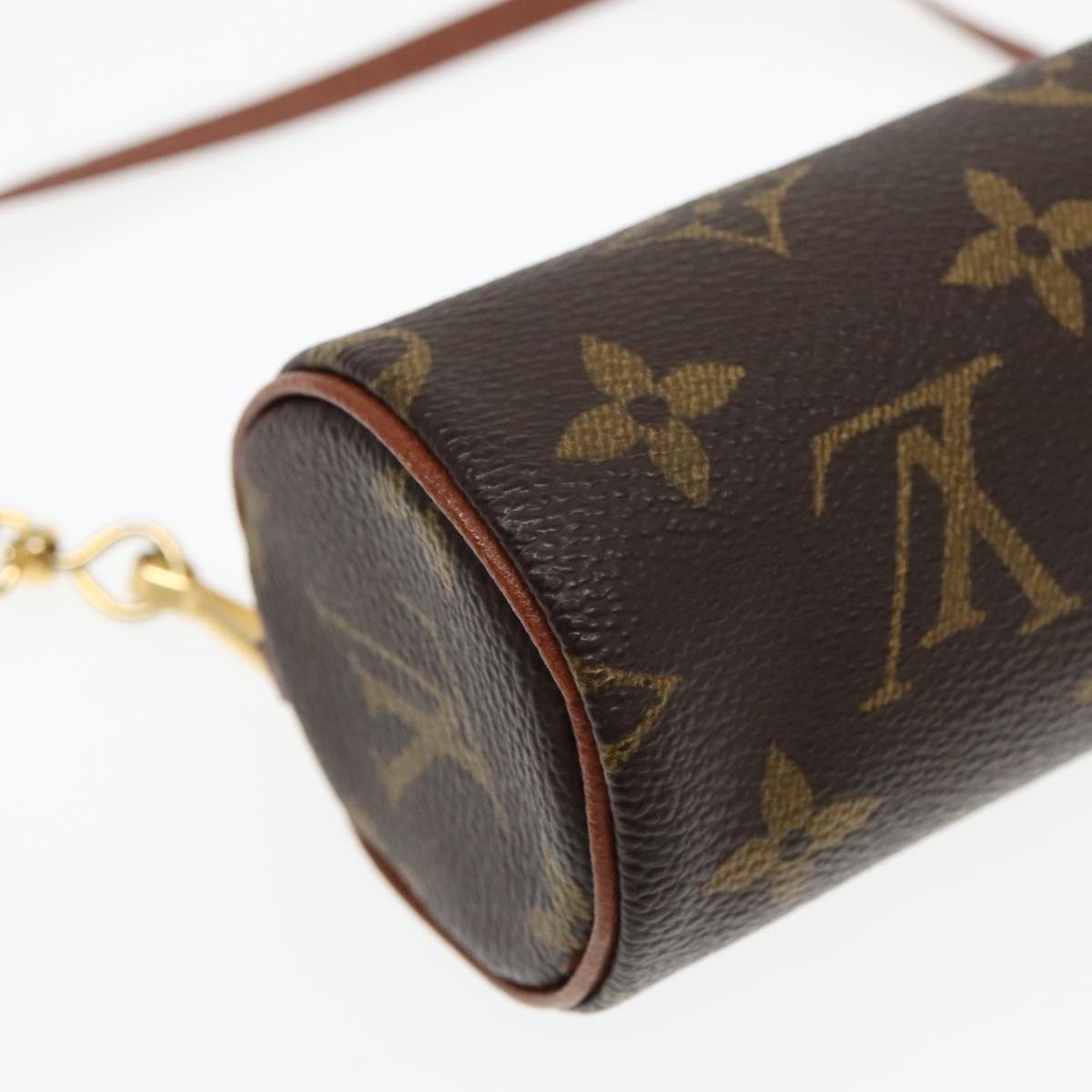 LOUIS VUITTON Monogram Papillon Pouch LV Auth 93159