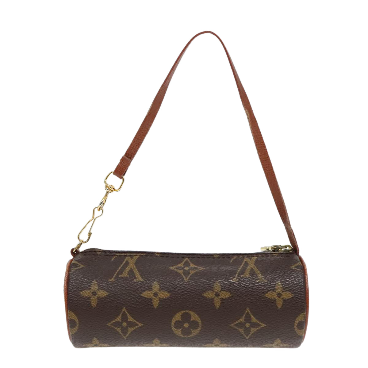 LOUIS VUITTON Monogram Papillon Pouch LV Auth 93159