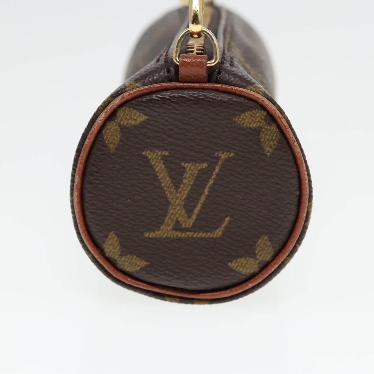 LOUIS VUITTON Monogram Papillon Pouch LV Auth 93159