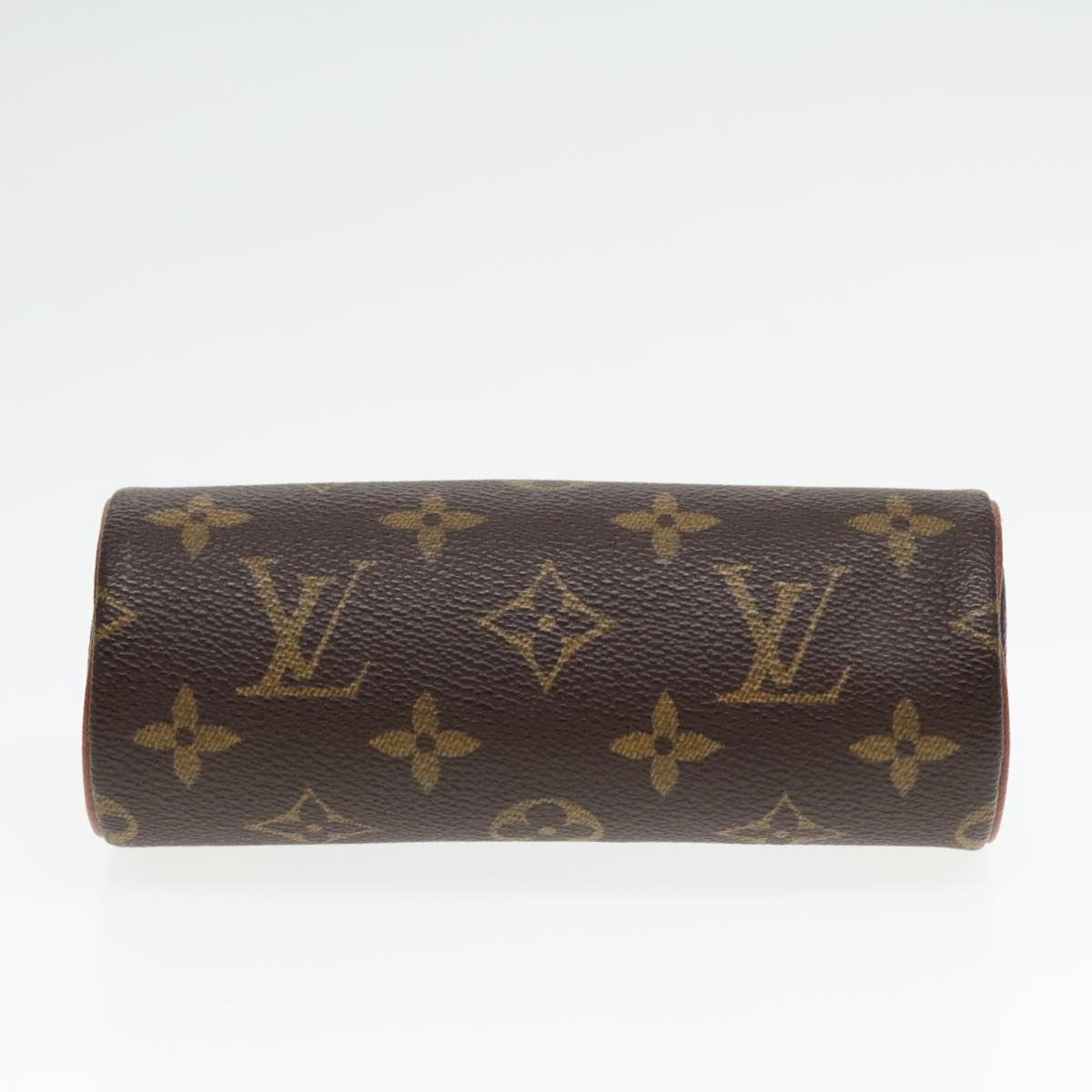 LOUIS VUITTON Monogram Papillon Pouch LV Auth 93159