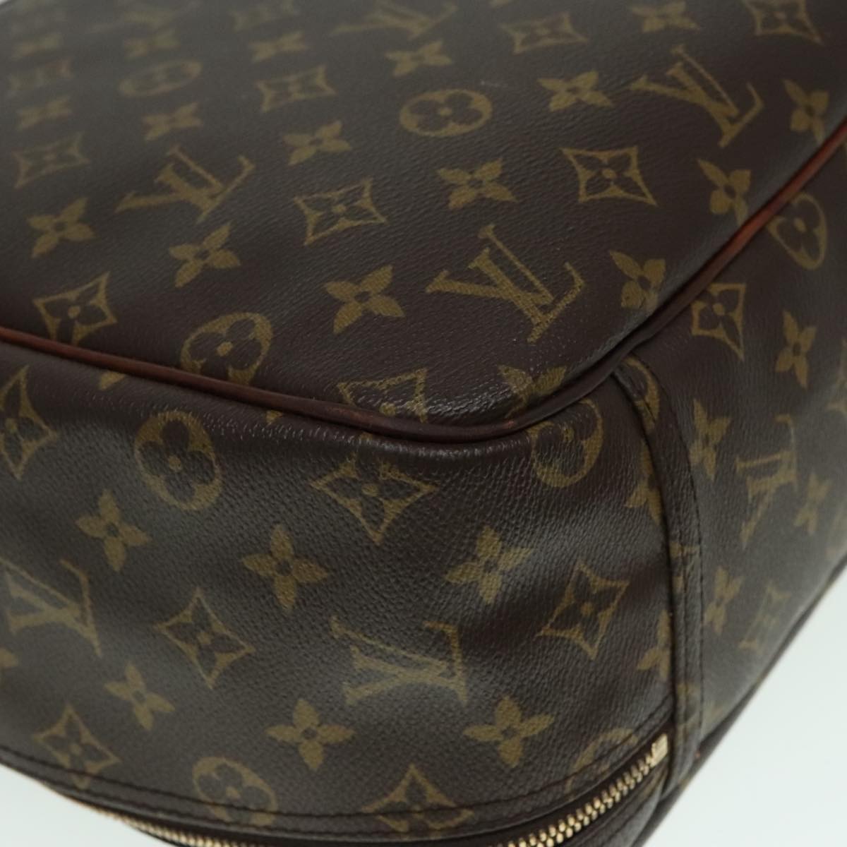 LOUIS VUITTON Monogram Excursion Hand Bag M41450 LV Auth 93169