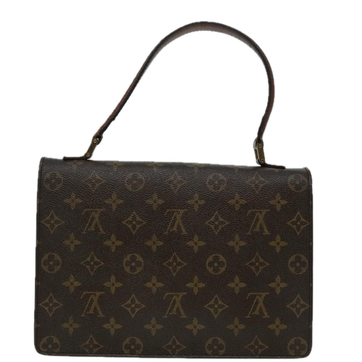 LOUIS VUITTON Monogram Concorde Hand Bag M51190 LV Auth 93175