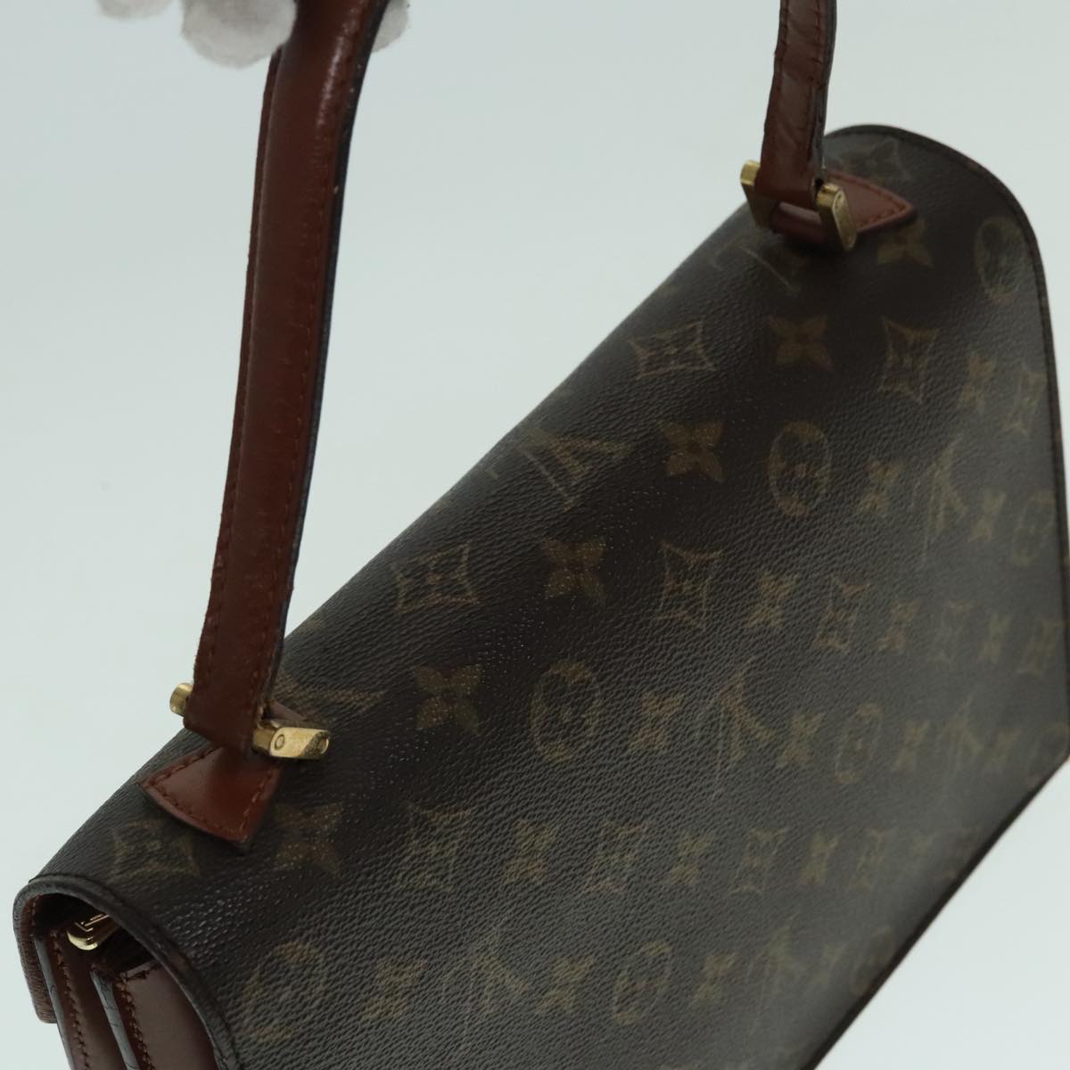 LOUIS VUITTON Monogram Concorde Hand Bag M51190 LV Auth 93175