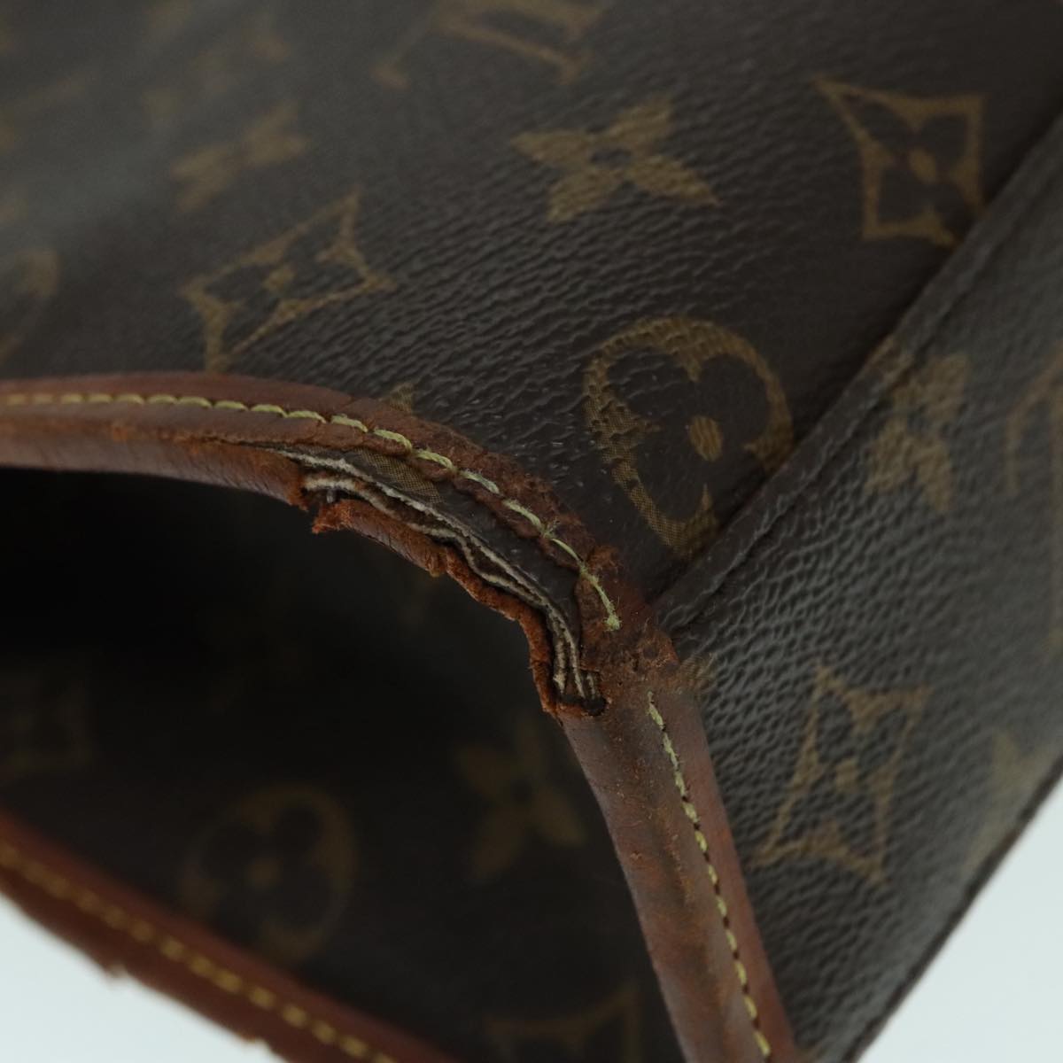 LOUIS VUITTON Monogram Bel Air Hand Bag 2way M51122 LV Auth 93182