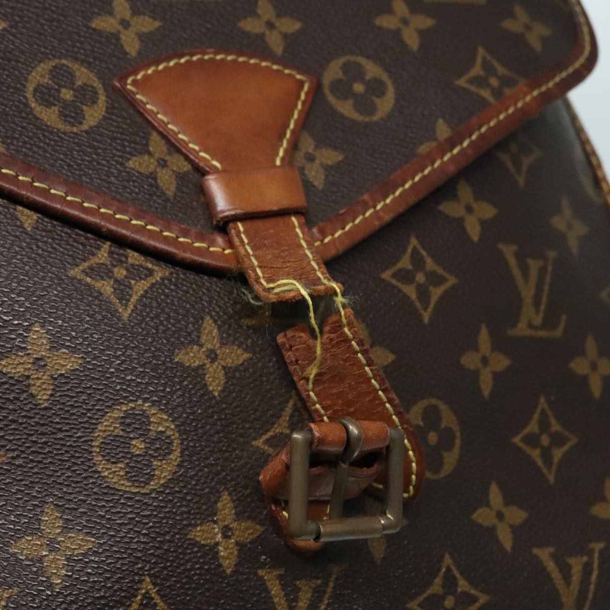 LOUIS VUITTON Monogram Bel Air Hand Bag 2way M51122 LV Auth 93182