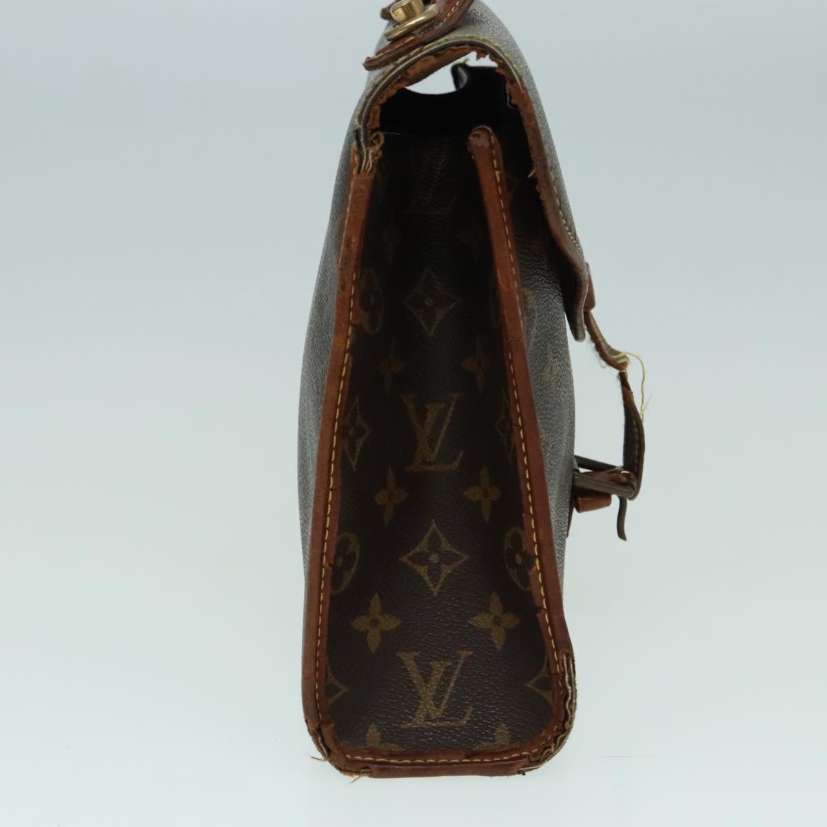 LOUIS VUITTON Monogram Bel Air Hand Bag 2way M51122 LV Auth 93182