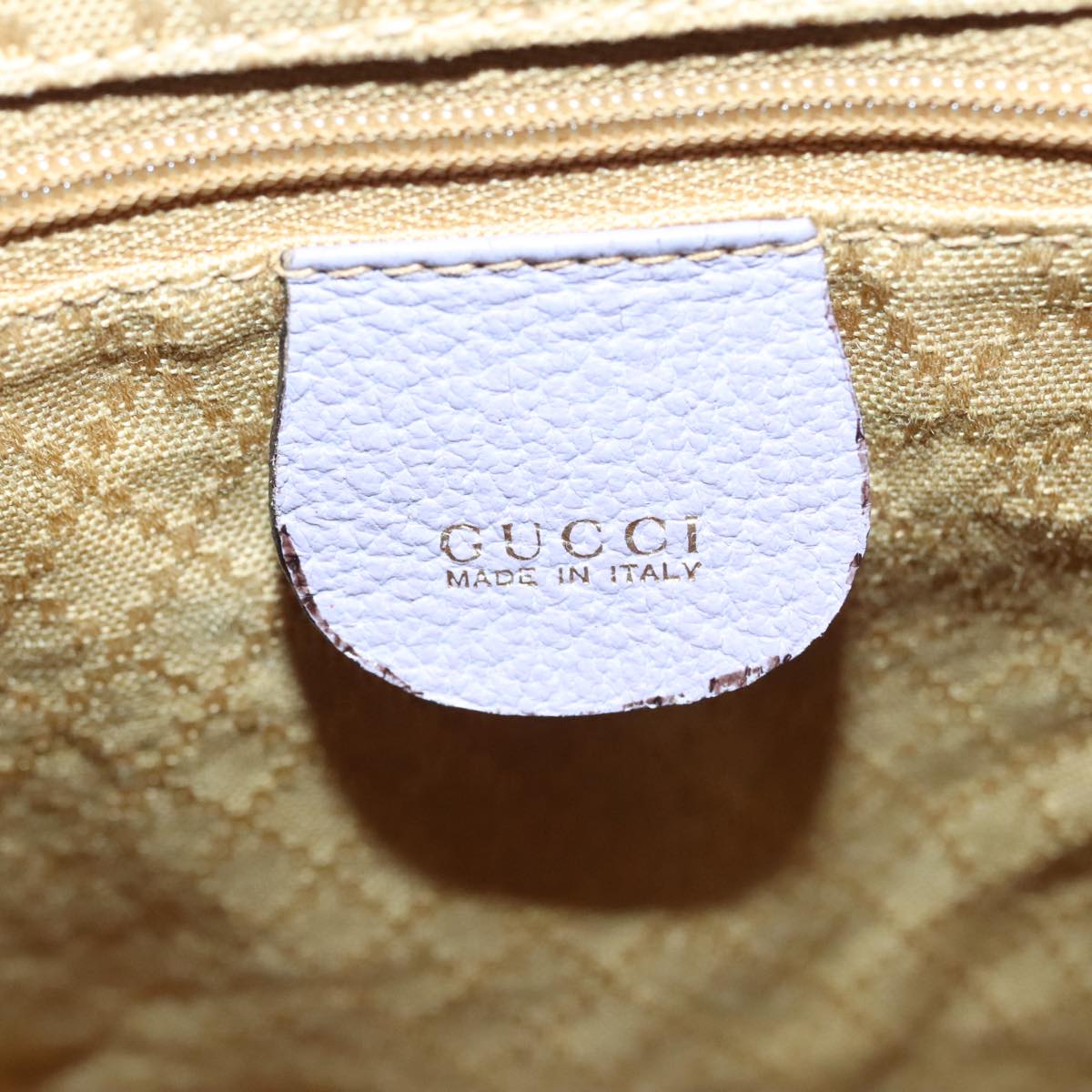 GUCCI Bamboo Backpack Suede Purple Gold 003 58 0016 Auth 93227