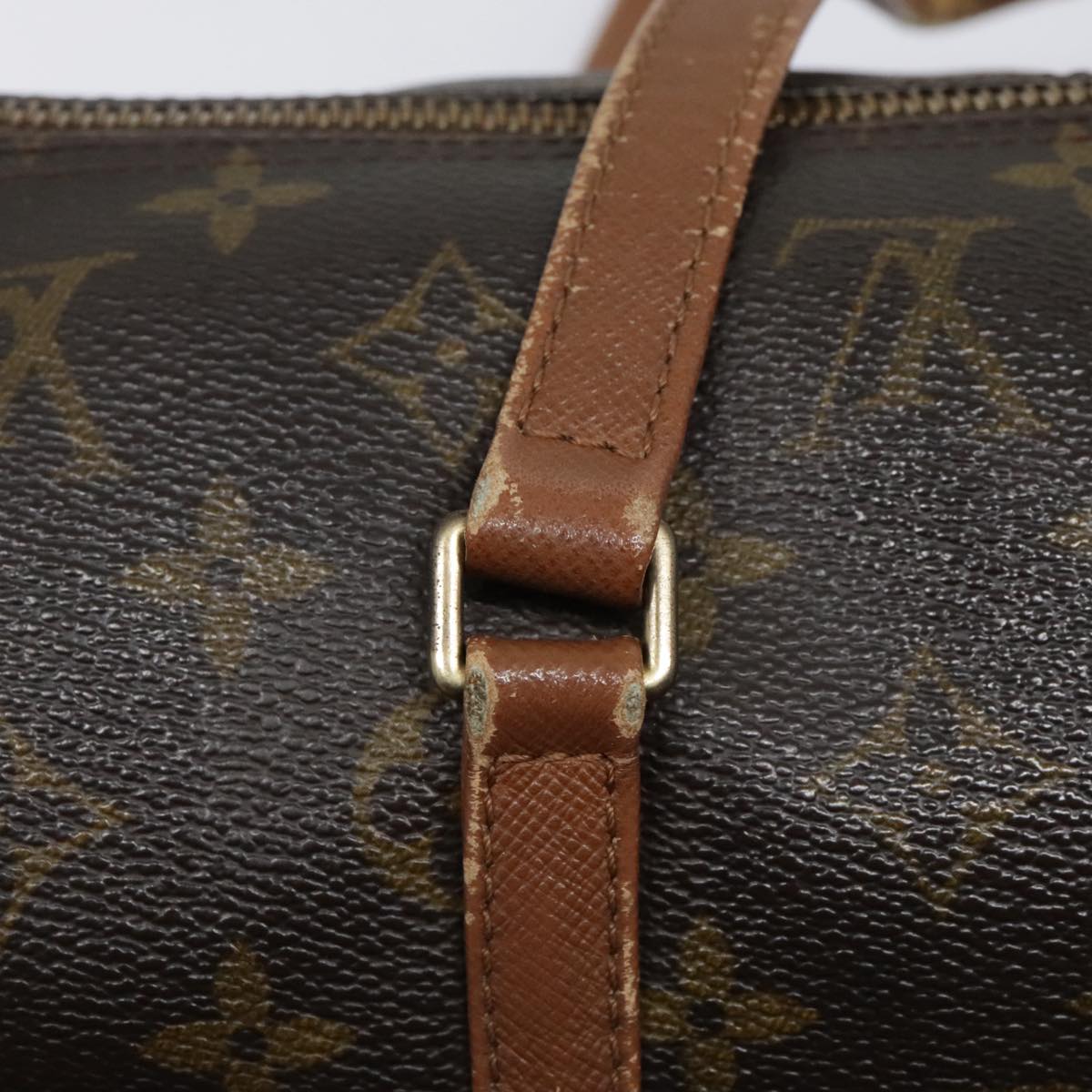 LOUIS VUITTON Monogram Papillon 30 Hand Bag M51385 LV Auth 93288