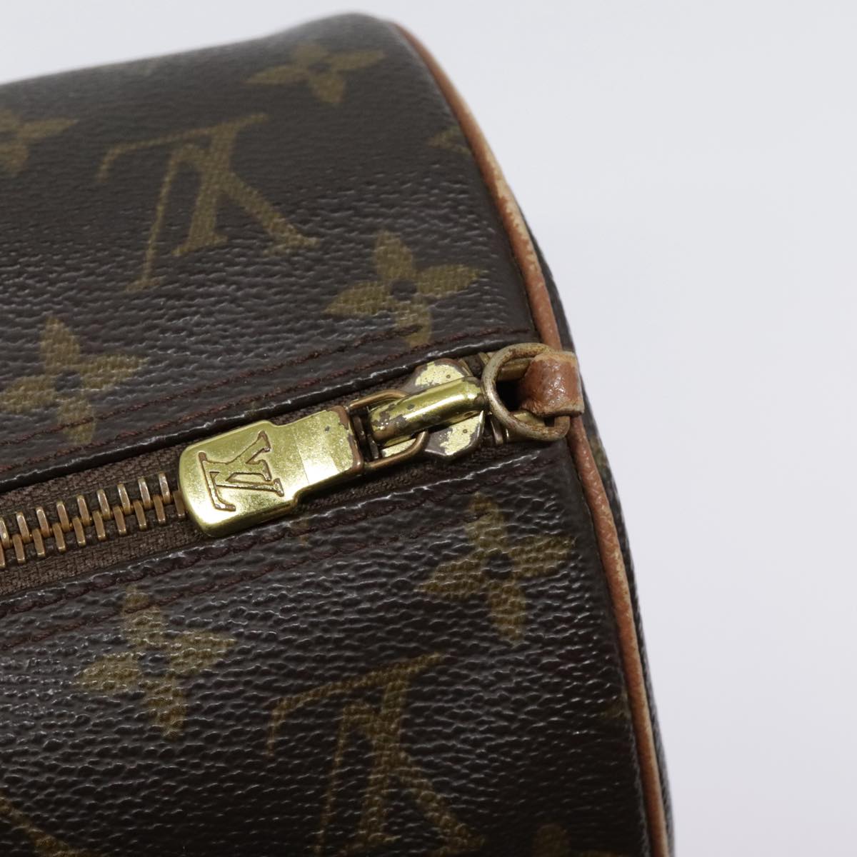 LOUIS VUITTON Monogram Papillon 30 Hand Bag M51385 LV Auth 93288