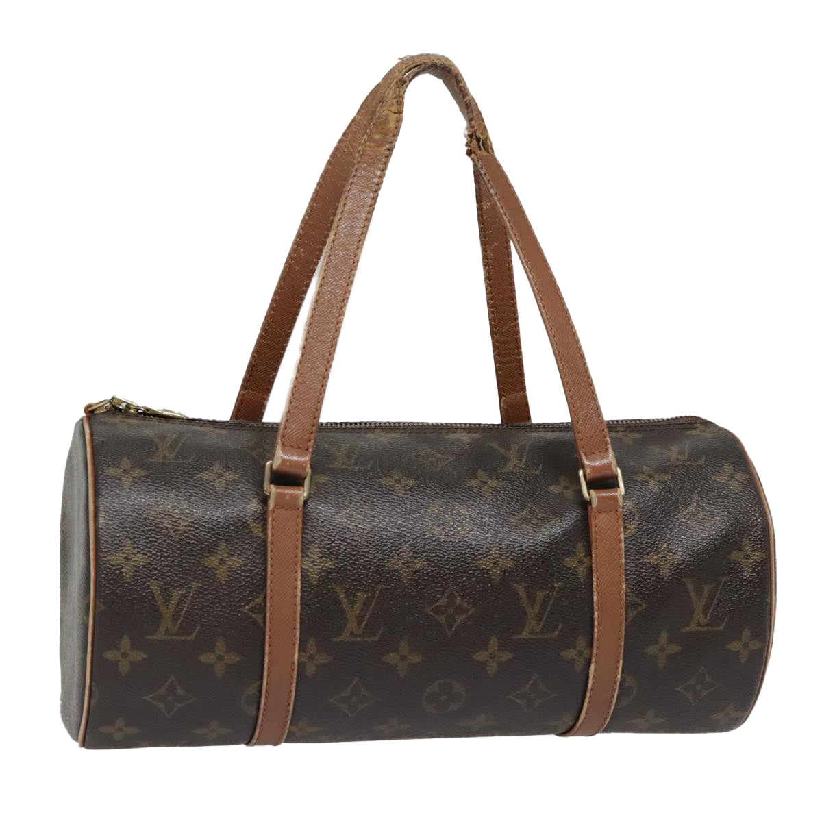 LOUIS VUITTON Monogram Papillon 30 Hand Bag M51385 LV Auth 93288