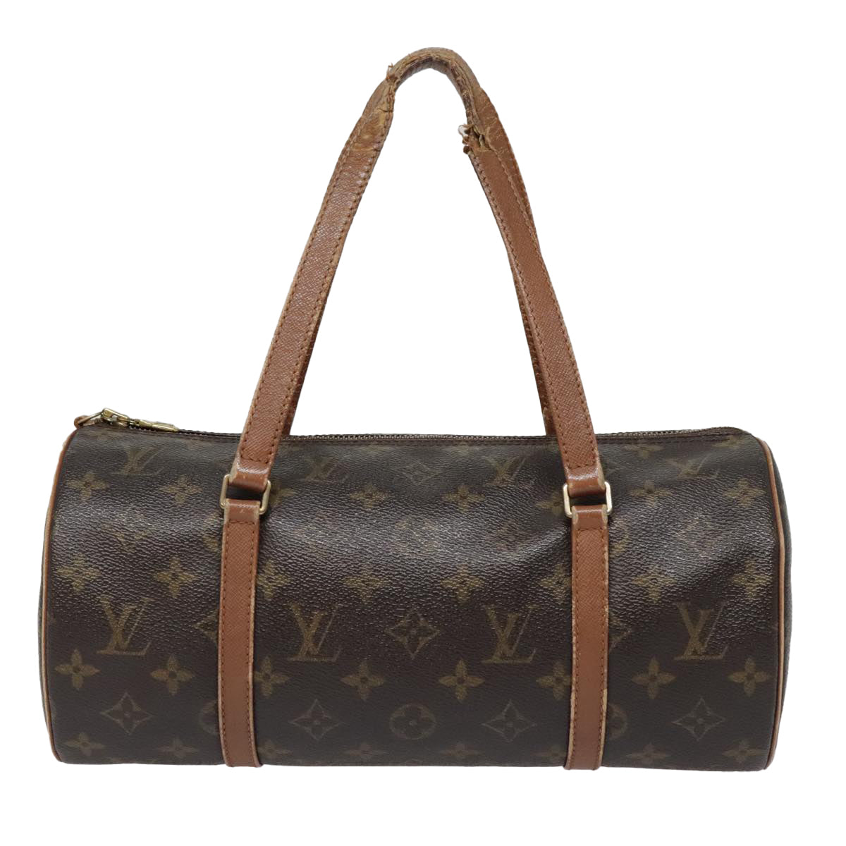 LOUIS VUITTON Monogram Papillon 30 Hand Bag M51385 LV Auth 93288