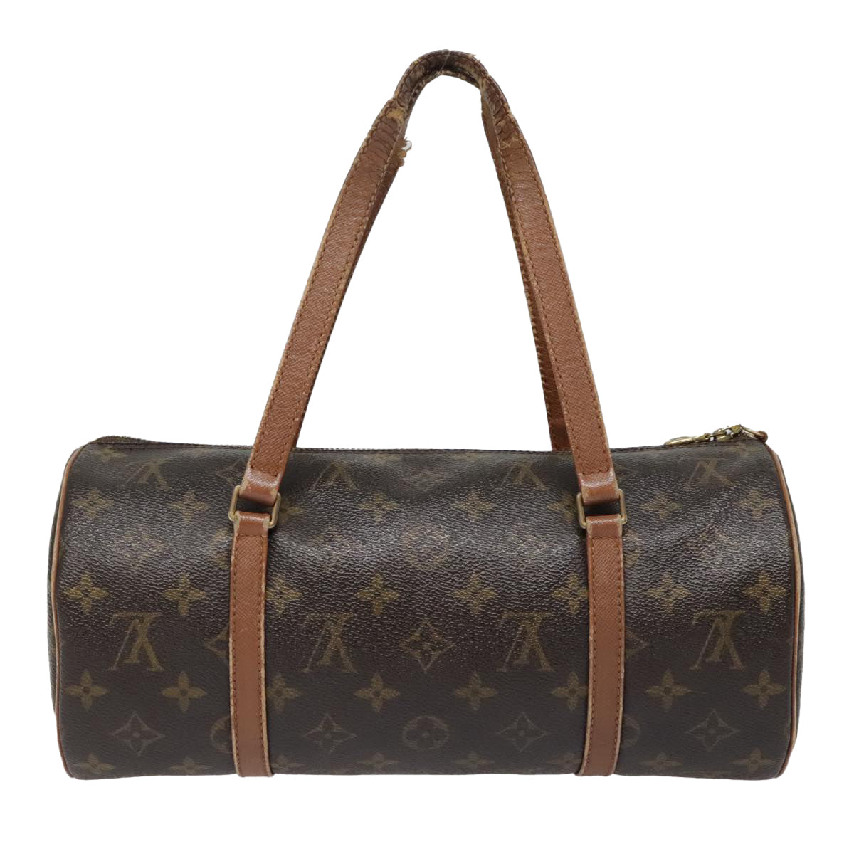 LOUIS VUITTON Monogram Papillon 30 Hand Bag M51385 LV Auth 93288