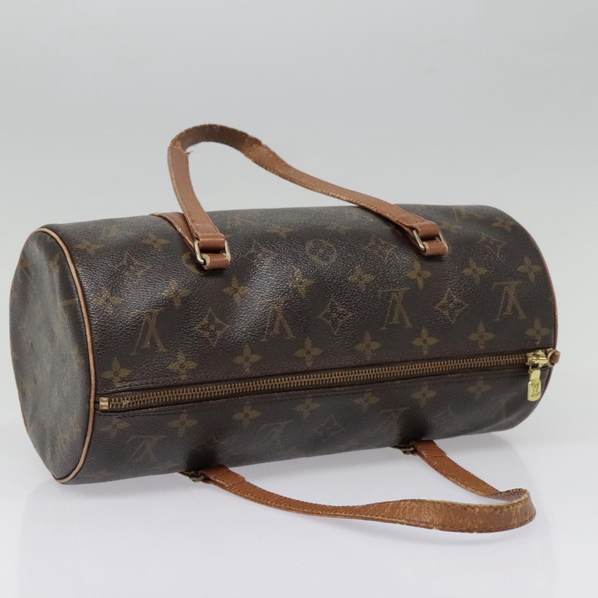 LOUIS VUITTON Monogram Papillon 30 Hand Bag M51385 LV Auth 93288