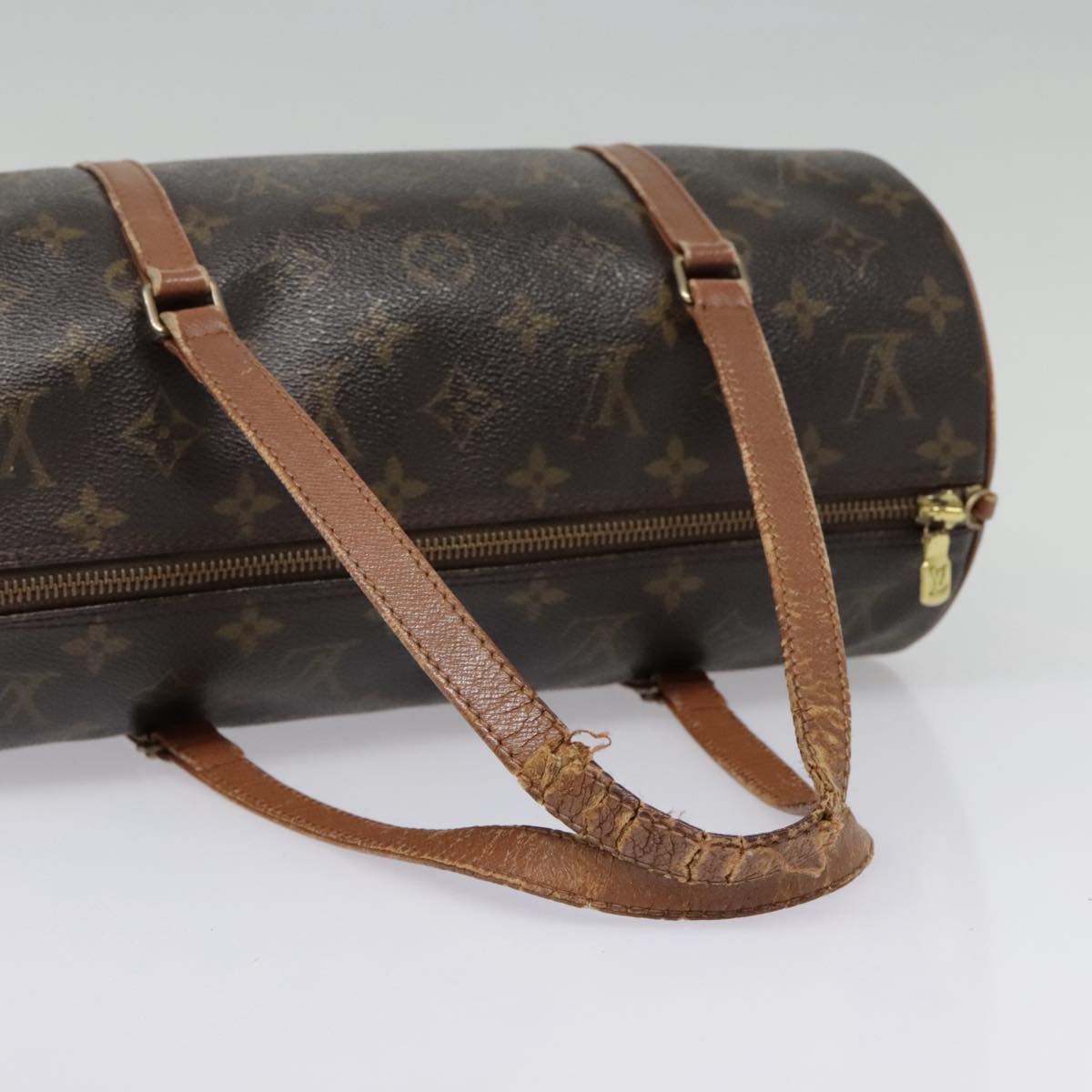 LOUIS VUITTON Monogram Papillon 30 Hand Bag M51385 LV Auth 93288