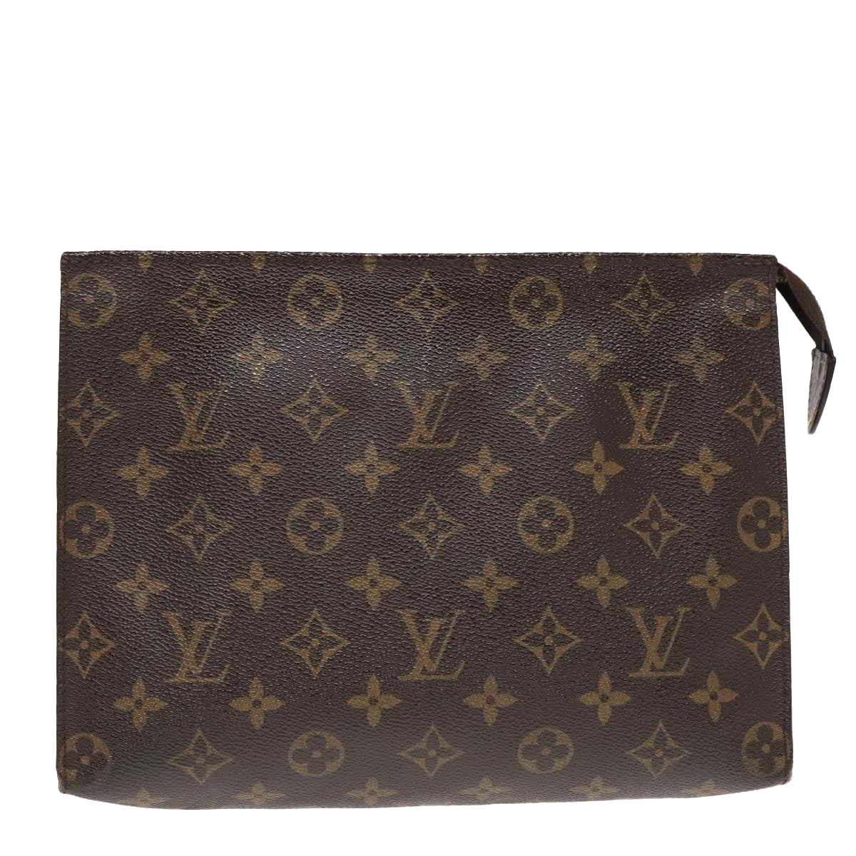 LOUIS VUITTON Monogram Poche Toilette 26 Pouch M47542 LV Auth 93319