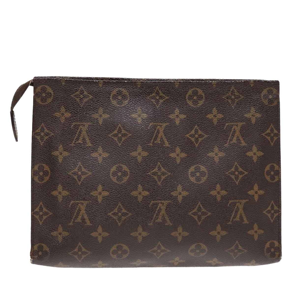 LOUIS VUITTON Monogram Poche Toilette 26 Pouch M47542 LV Auth 93319