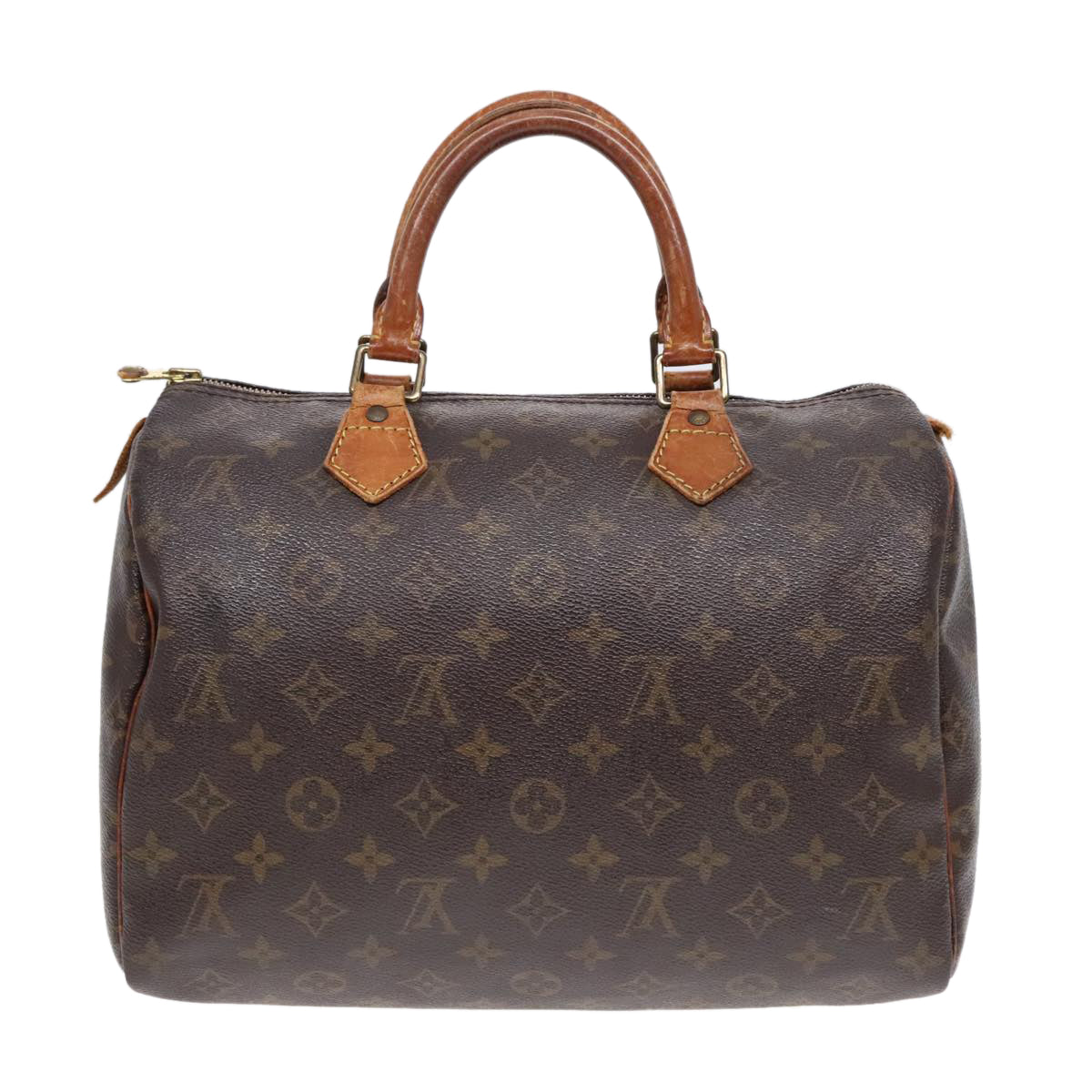 LOUIS VUITTON Monogram Speedy 30 Hand Bag M41526 LV Auth 93325