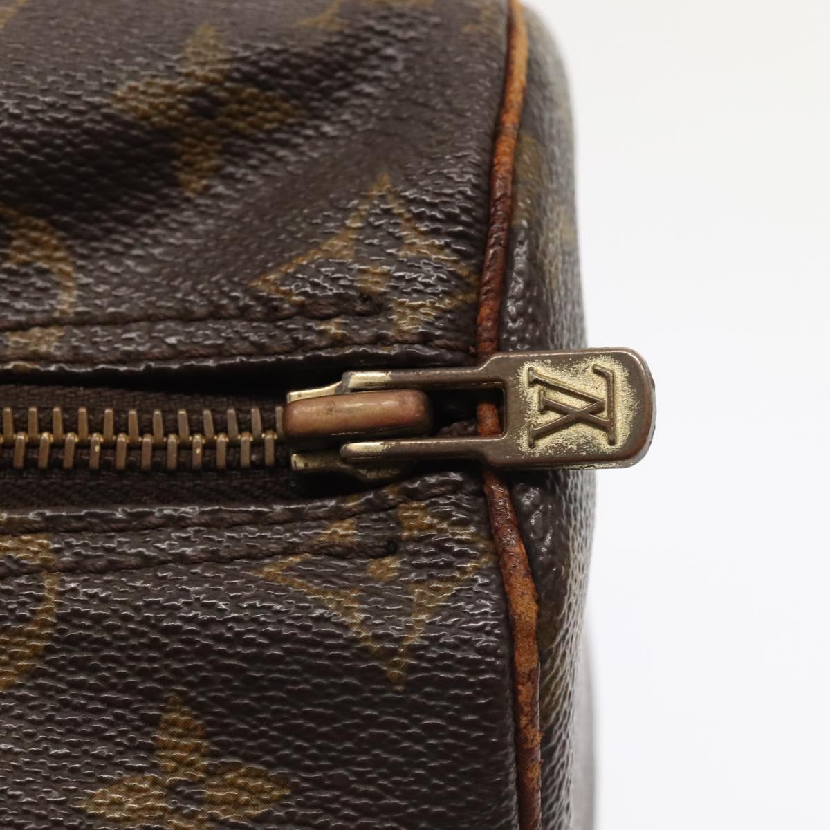 LOUIS VUITTON Monogram Papillon 26 Hand Bag Vintage M51386 LV Auth 93352