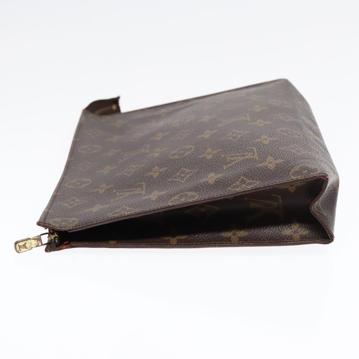 LOUIS VUITTON Monogram Poche Toilette 26 Pouch M47542 LV Auth 93429