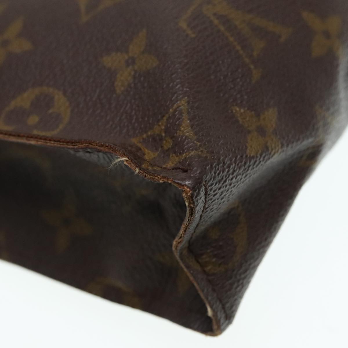 LOUIS VUITTON Monogram Poche Toilette 26 Pouch Vintage M47542 LV Auth 93430