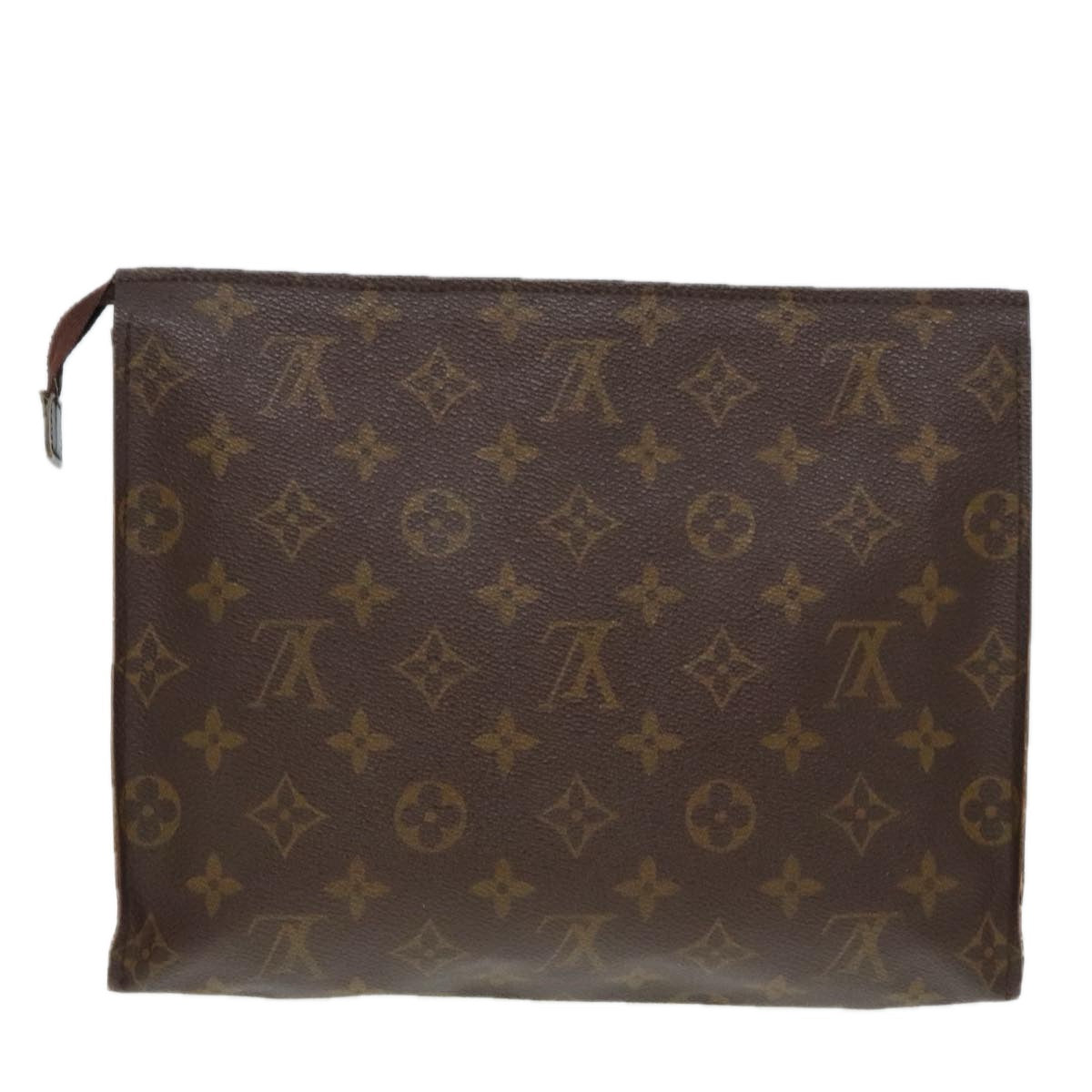 LOUIS VUITTON Monogram Poche Toilette 26 Pouch Vintage M47542 LV Auth 93430