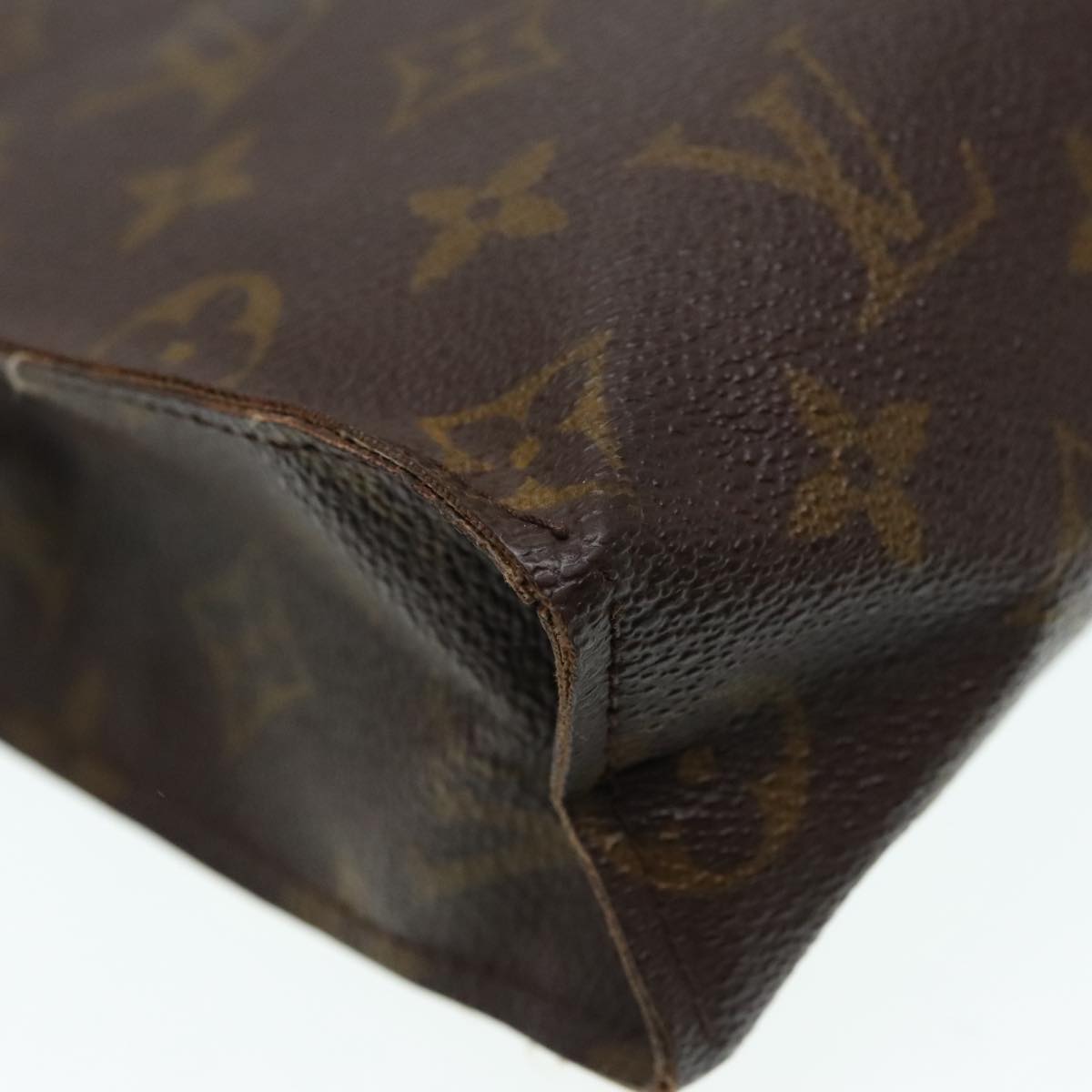 LOUIS VUITTON Monogram Poche Toilette 26 Pouch Vintage M47542 LV Auth 93430